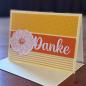 Preview: Karte Color Spirit Yellow "Danke"