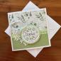Preview: Karte Green Harmony "Danke"