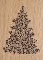 Preview: Motivstempel Sternentannenbaum klein