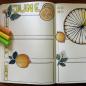 Preview: Zitronen Stickerbogen