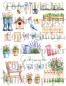 Preview: Gartenparadies Stickerset