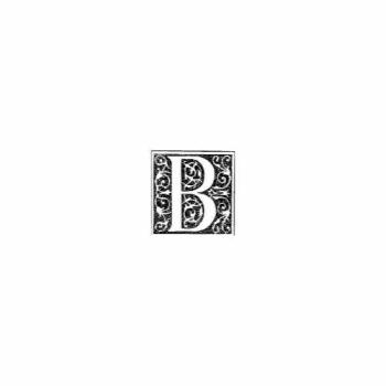 Motivstempel "B"