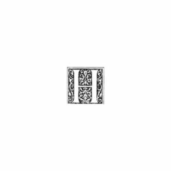 Motivstempel "H"