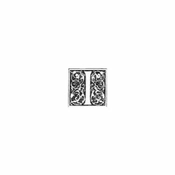 Motivstempel "I"