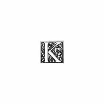 Motivstempel "K"