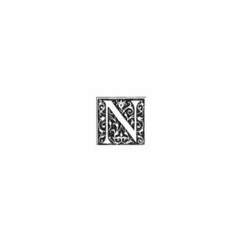 Motivstempel "N"