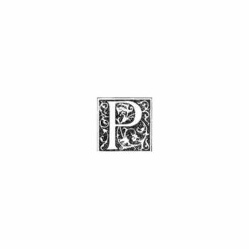 Motivstempel "P"