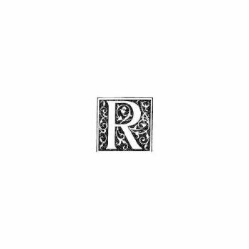 Motivstempel "R"