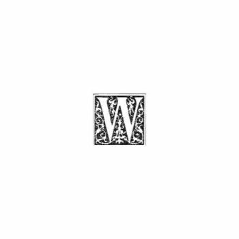 Motivstempel "W"