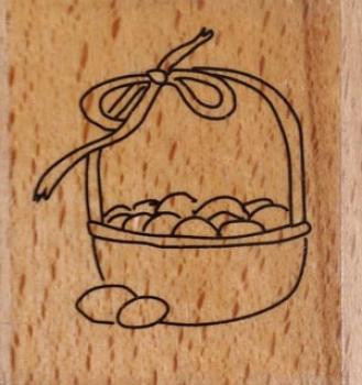 Motivstempel Osterkorb
