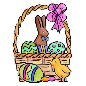 Motivstempel Easter Basket