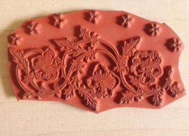 Motivstempel Blumen