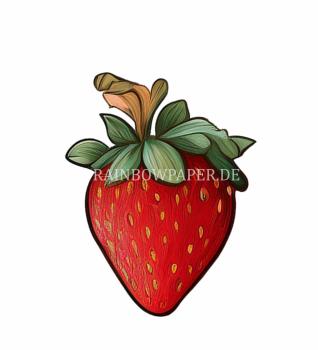 Erdbeer Sticker