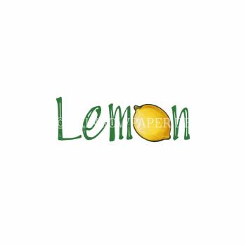 Schriftzug Lemon Sticker