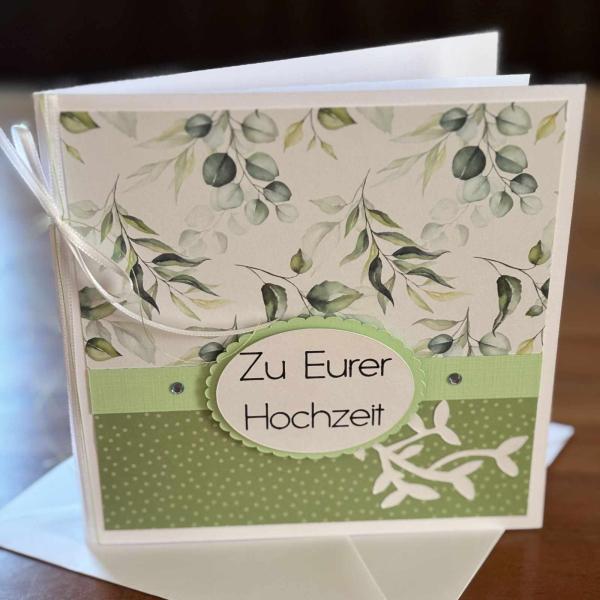 Karte Green Harmony "Zu Eurer Hochzeit"