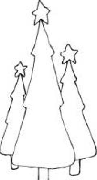 Motivstempel Christmas Trees