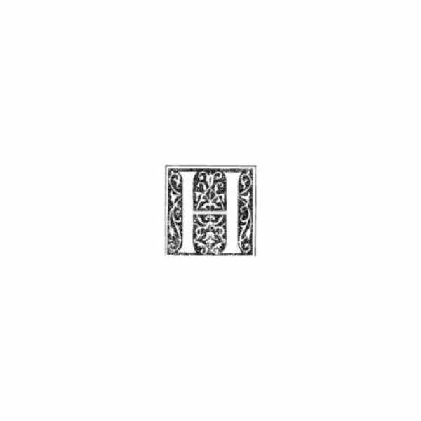 Motivstempel "H"
