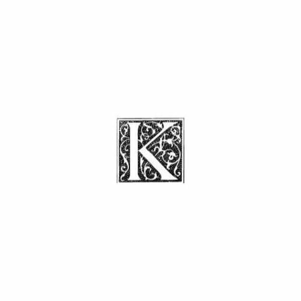 Motivstempel "K"