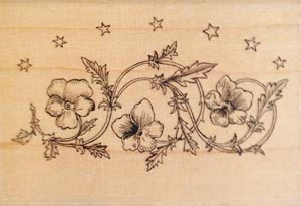 Motivstempel Blumen