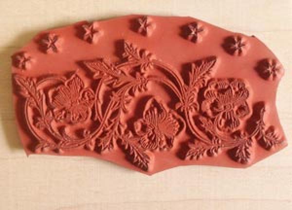 Motivstempel Blumen