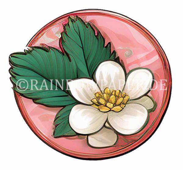 Erdbeer Sticker