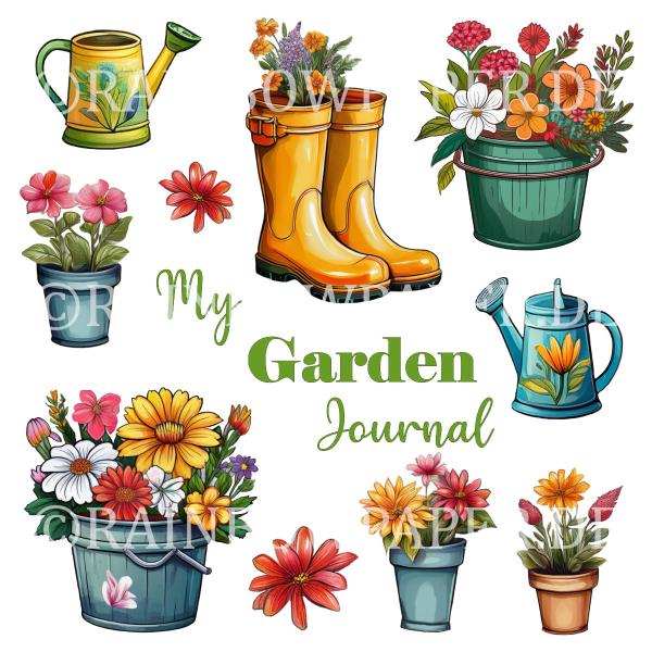 Gartenfreuden Stickerset