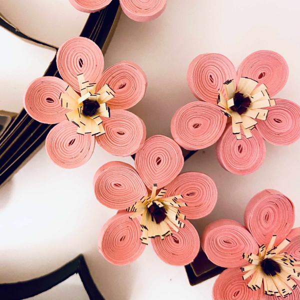Quilling Bild "Frühling"